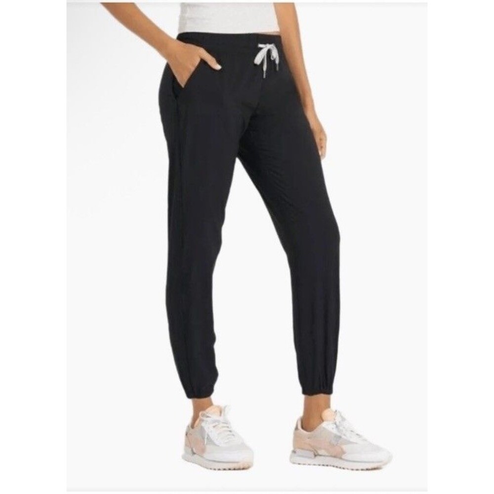 Vuori Womens Black Weekend Joggers VW422 Size Large